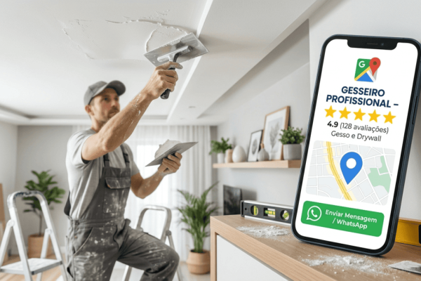 como gesseiro aparecer no google com perfil otimizado no maps